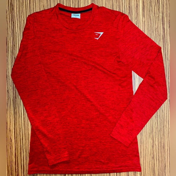 GYMSHARK Long Sleeve Fitted Tee - Picture 1 of 3